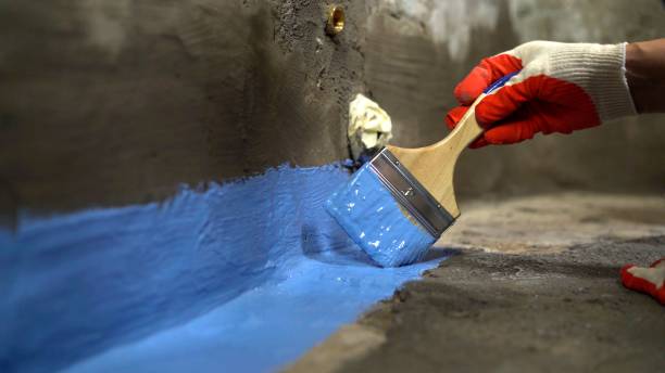SJ Waterproofing Pros commercial waterproofing team near Caledonia, OH